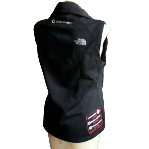 Small The North Face Womens Softshell Vest Electric Power Systems Aerospace Logo - Picture 2 of 7